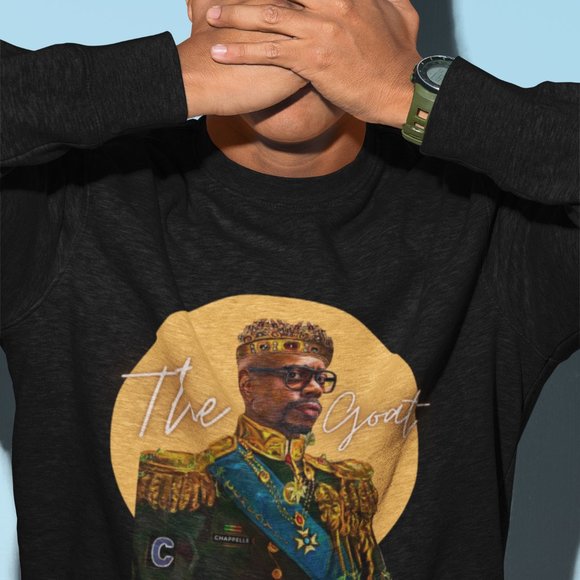 Dave Chappelle The GOAT Custom Sweatshirt - Adult - Women - Picture 3 of 3